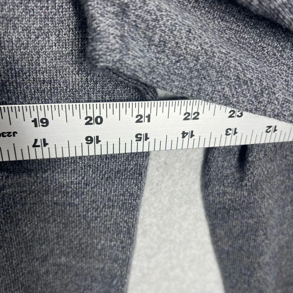 Banana Republic Sweater Men L Grey Italian‎ Merino Wool Crewneck Pullover NWOT